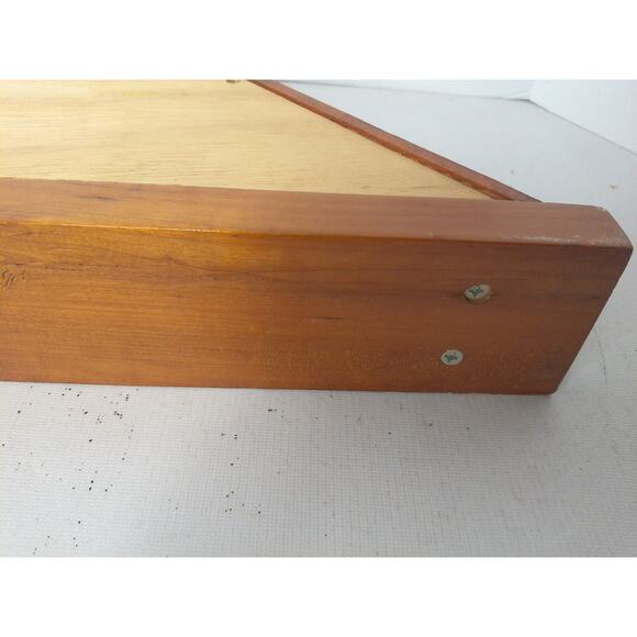 Vintage Veteran US Flag Display Memorial With Case Perserve In All Things Good - Picture 6 of 7